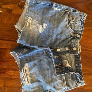 Top shop Jean shorts